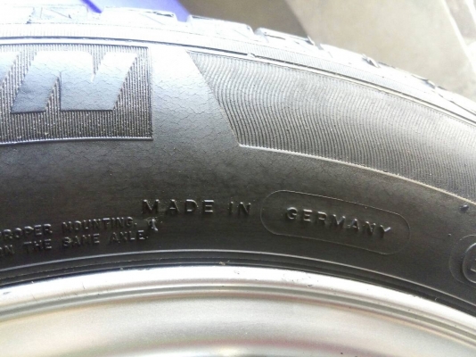 แม็กนำเข้าขอบ 16 ลาย TE37 สีไฮเปอร์ ติดยางเยอรมันดอกเต็ม