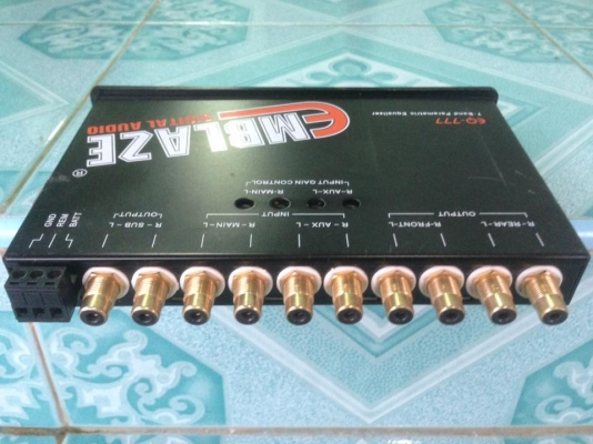 ปรี7แบน emblaze มือสองสวยปิ้งๆ เสียงดีมากๆ ขาย 1950 บาท
