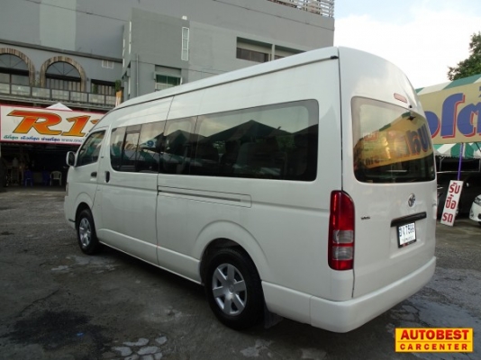 โทร 0922726669 คุณตันหยงรถตู้เบสมือสองฝั่งธน TOYOTA COMMUTER 2.7 CNG ปี 2007 ราคา 559,000 บาท