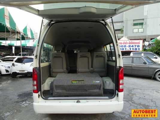 โทร 0922726669 คุณตันหยงรถตู้เบสมือสองฝั่งธน TOYOTA COMMUTER 2.7 CNG ปี 2007 ราคา 559,000 บาท