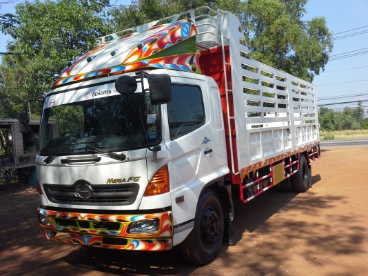 ขายด่วน รถ 6 ล้อ HINO MEGA FG1J สภาพพร้อมใช้งาน