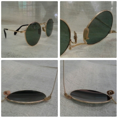 แว่นตาแฮนด์เมดวินเทจโกลด์ฟิลด์ (ทองคำแท้ผสม) BAO British American Optical made in England