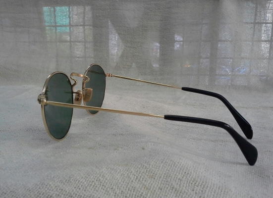 แว่นตาแฮนด์เมดวินเทจโกลด์ฟิลด์ (ทองคำแท้ผสม) BAO British American Optical made in England