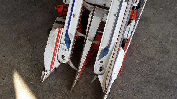 รถเกี่ยวข้าวเดินตามแบบมัดข้าวในตัว KUBOTA  รุ่น RA50D(1) เก่าญี่ปุ่น เกี่ยวมัด 2 แถว 2 ล้อ ใช้งานง่าย       สภาพสวย