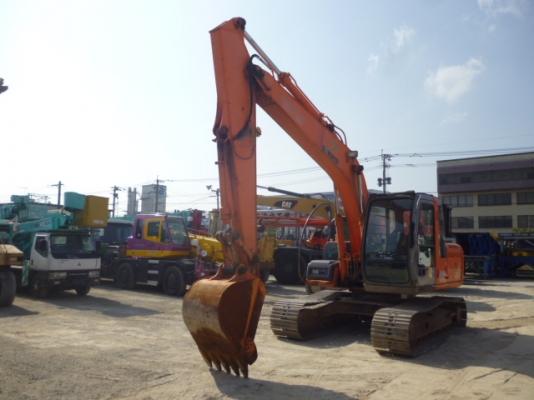 รถแบคโฮเก่าญี่ปุ่น ZX120 อาร์มพิเศษ ใบแทรค 60ซม.