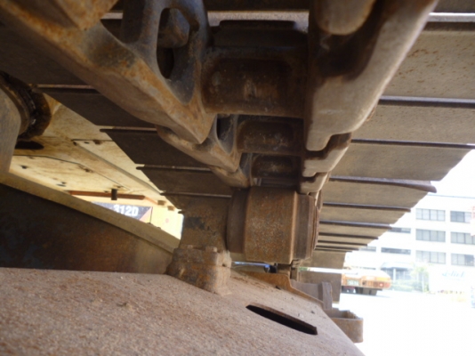 รถแบคโฮเก่าญี่ปุ่น ZX120 อาร์มพิเศษ ใบแทรค 60ซม.