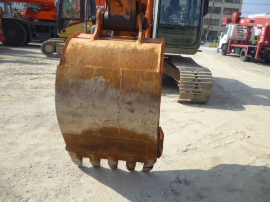 รถแบคโฮเก่าญี่ปุ่น ZX120 อาร์มพิเศษ ใบแทรค 60ซม.