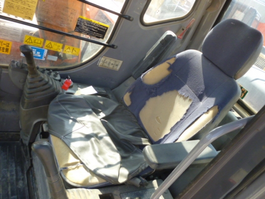 รถแบคโฮเก่าญี่ปุ่น ZX120 อาร์มพิเศษ ใบแทรค 60ซม.