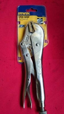 คีมล็อค ปากโค้ง IRWIN 10 R