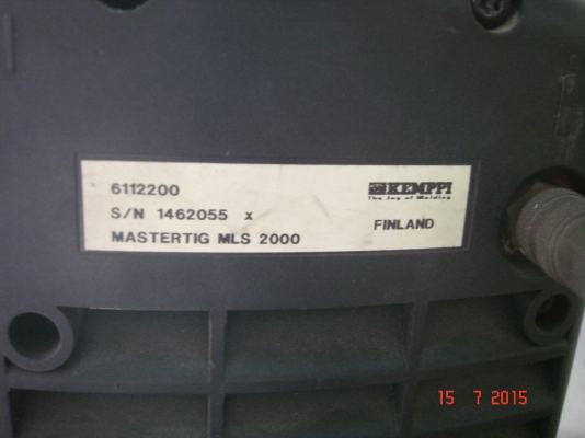 เครื่องเชื่อมอาร์กอน ( TIG ) ยี่ห้อ KEMPPI คุณภาพเยี่ยม จากฟินแลนด์ MASTERTIG 2000 MLS เครื่องเชื่อมอาร์กอน ( TIG ) ยี่ห้อ KEMPPI คุณภาพเยี่ยม จากฟินแลนด์ MASTERTIG 2000 MLS