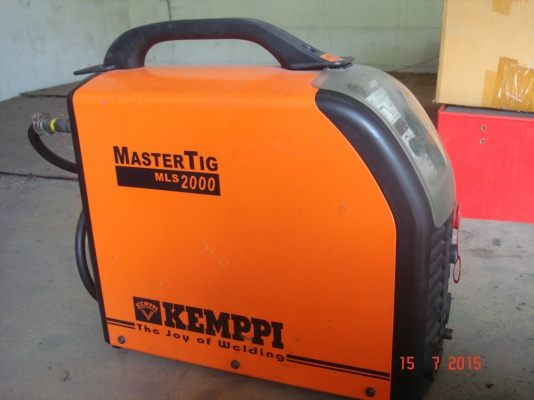 เครื่องเชื่อมอาร์กอน ( TIG ) ยี่ห้อ KEMPPI คุณภาพเยี่ยม จากฟินแลนด์  MASTERTIG  2000 MLS