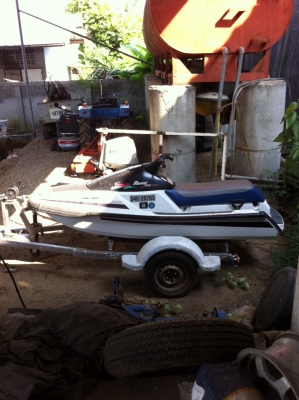 สภาพดีลงน้ำเพียง2ครั้งไม่มีเวลาเล่น 50000 พร้อมเทรเลอร์. ไม่เอาเทรเลอร์ลดได้อีก