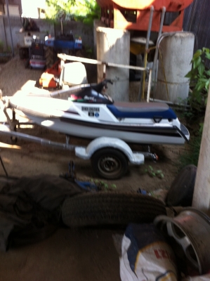 สภาพดีลงน้ำเพียง2ครั้งไม่มีเวลาเล่น 50000 พร้อมเทรเลอร์. ไม่เอาเทรเลอร์ลดได้อีก