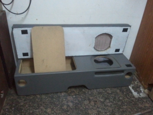 กันชนหน้า โลบาร์ ตู้แค็บ 10 นิ้ว รถดีแม็ก 2004