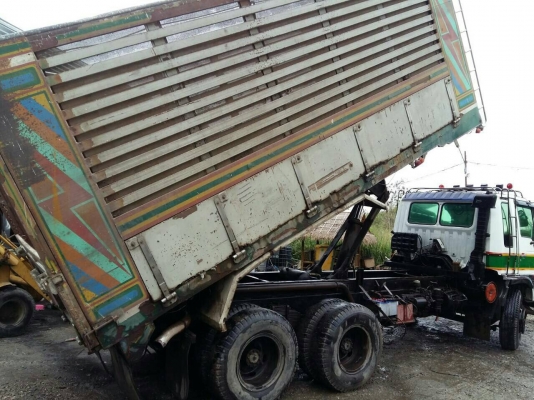 ขาย 10 ล้อ 2 เพลา ดั้มคอกเกษตร FM177LA เครื่อง HO7C ~ 168 แรง โบว์อินเตอร์ เครื่องดี คัชซีสวย ทะเบียน ม.79   รถสวยพร้อมใช้