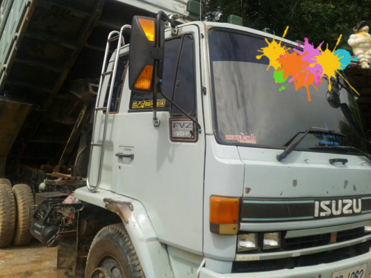 ขายรถบรรทุก 10 ล้อดัมพ์ ISUZU ROCKY 195 แรงม้านางฟ้าแท้ ราคา 880000