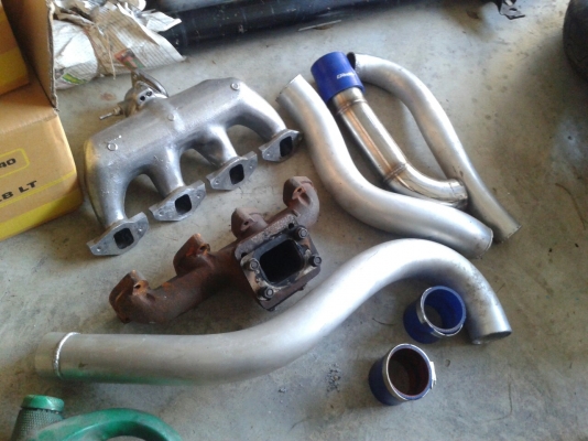 ท่ออินเตอร์ เทอโบ พร้อมเขาไอดี ไอเสีย อีซูซุTFR