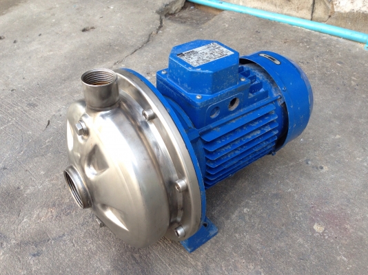 ขายปั้มน้ำหอยโข่งหัวปั้มสแตนเลส Ebara 2.5HP. 380V สภาพสวย วิ่งนิ่ม พร้อมใช้งาน