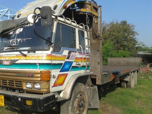 หกล้อ ฮีโน่ FF17 EH700 พ.เวอร์ พื้นเรียบยาวิ 7.20ม สภาพดีสวยเดิมๆพร้อมใช้งาน เล่มทะเบียนพร้อมโอน