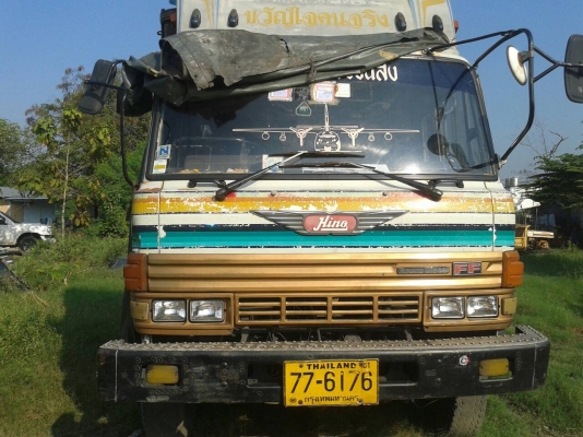 หกล้อ ฮีโน่ FF17 EH700 พ.เวอร์ พื้นเรียบยาวิ 7.20ม สภาพดีสวยเดิมๆพร้อมใช้งาน เล่มทะเบียนพร้อมโอน