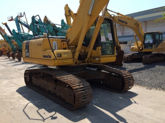 Komatsu PC200-7 SN: 256005 ปี 2007 สภาพสวยนำเข้าจากญี่ปุ่น ถึงไทยแล้วครับ