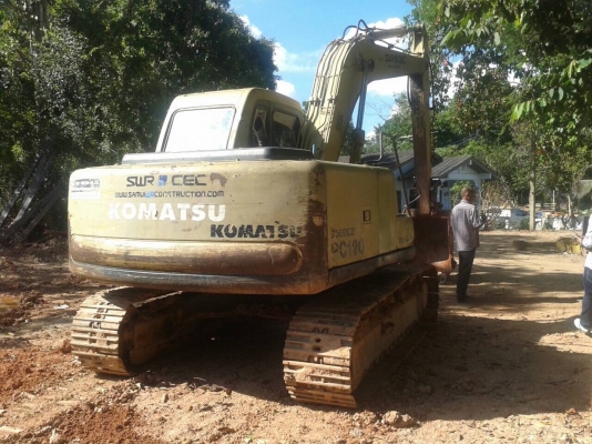 ขายรถแบคโฮ KOMATSU PC120-6 เอกสารเล่มทะเบียน ระบบไฟเต็ม ราคา 750000