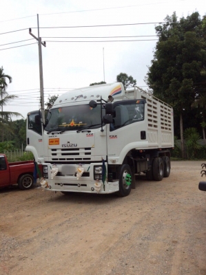 ขายดาวน์รถ22ล้อดั้มพ์ ISUZU MP1FXZ7778T เครื่อง360แรงม้ากับหางSMM ปี57 สนใจโทร 081-970-1072