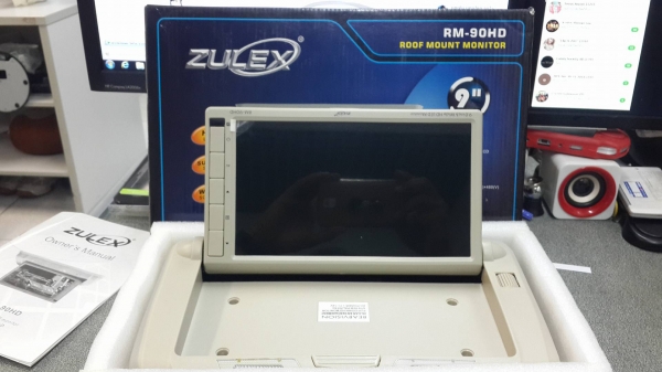 จอติดเพดานขนาด 9 นิ้ว ซื้อมาไม่ได้ใช้ จอติดเพดานขนาด 9 นิ้ว ซื้อมาไม่ได้ใช้