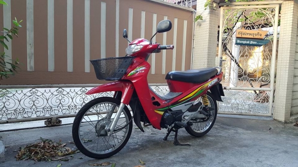 ขออนุญาติขาย KAWASAKI KAZE 112 CC  ทะเบียนสวย 131 กทม ฟรีค่าโอน