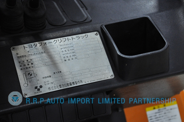 ขายรถโฟล์คลิฟท์มือสอง TOYOTA รุ่น 7FG20-10301 ราคา 235,000 บาท สภาพเดิมจากญี่ปุ่นจากประเทศญี่ปุ่น ไม่เคยใช้งานในไทย