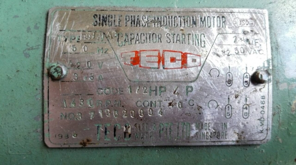 Sell>> มอเตอร์เกียร์ RINGCONE JAPAN 1/2 HP. ไฟบ้าน 220V. ปรับความเร็วรอบได้ที่หัวเกียร์ สภาพสวยวิ่งเงียบ หายากครับ!!