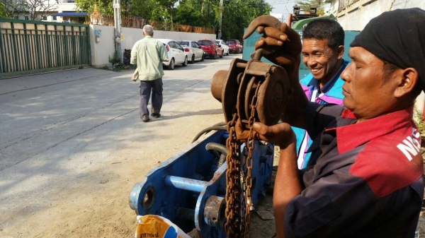 ขอบคุณลูกค้ามาจากอุตรดิถต์ ที่มาเหมา รอกโช่ขนาด ต่างๆ เก่าจากญี่ปุ่น ไปใช้งาน