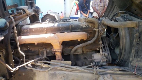 ขายรถมิตซูบิชิ (ไอ้หลง FN527M-A22580) 2เพลาดั๊ม กระบะเนียม เครื่อง 6D15 190 แรงม้า สภาพเดิม ไม่เคยเคลียสี ไม่เคยชน ไม่ผุ คัทซีสวย ราคา 600000