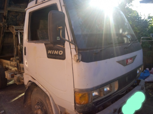 HINO FB ดั๊มปี42รถห้างมีสโลว์เครื่อง120แรงหน้าหลังเอฟเอกสารพร้อม425000