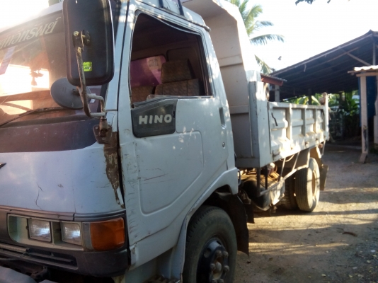 HINO FB ดั๊มปี42รถห้างมีสโลว์เครื่อง120แรงหน้าหลังเอฟเอกสารพร้อม425000