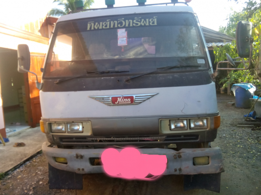 HINO FB ดั๊มปี42รถห้างมีสโลว์เครื่อง120แรงหน้าหลังเอฟเอกสารพร้อม425000