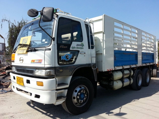 ขาย รถบรรทุก10ล้อ2เพลา ไม่ดั้ม Hino สมอเงิน เครื่อง Daewoo 320แรงปี2542