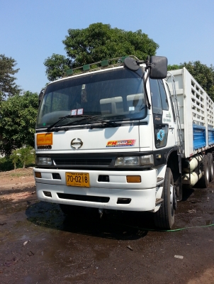 ขาย รถบรรทุก10ล้อ2เพลา ไม่ดั้ม Hino สมอเงิน เครื่อง Daewoo 320แรงปี2542