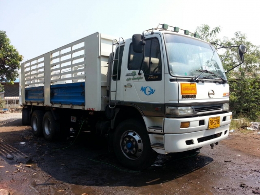 ขาย รถบรรทุก10ล้อ2เพลา ไม่ดั้ม Hino สมอเงิน เครื่อง Daewoo 320แรงปี2542