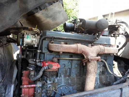 ขาย รถบรรทุก10ล้อ2เพลา ไม่ดั้ม Hino สมอเงิน เครื่อง Daewoo 320แรงปี2542