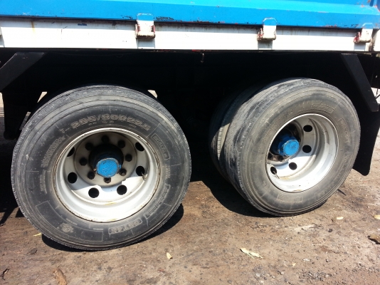 ขายลูกพ่วง3เพลา ไม่ดั้ม อู่พนัส ปี2543