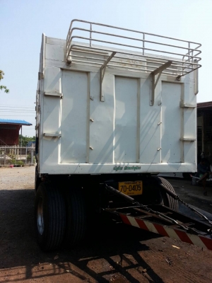 ขายลูกพ่วง3เพลา ไม่ดั้ม อู่พนัส ปี2543