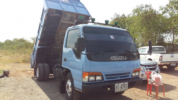 ขายหกล้อดั้มพ์ NPR66LX5T 120ฝาขาว แอร์ เพาเวอร์ เอฟ รถสวยสภาพพร้อมใช้