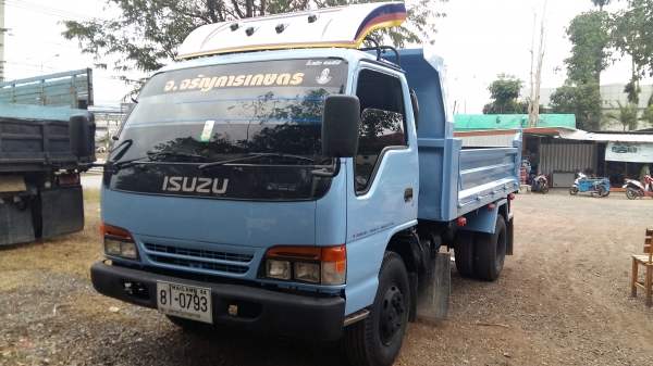 ขายหกล้อดั้มพ์ NPR-120 ฝาขาว แอร์ เพาเวอร์ เอฟ ดั้มสามมิตร สวยพร้อมใช้