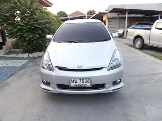 toyota wish Q ปี2004 เพิ่งติดlpgหัวฉีด ถังโดนัท ยังไม่ลงเล่ม