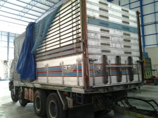 ขาย HINO FM2P สมอทอง 320 แรง พ่วงแม่ลูก กระบะเนียมคอกเกษตรดั๊ม อู่ ซุ่นชัย รถปี 45