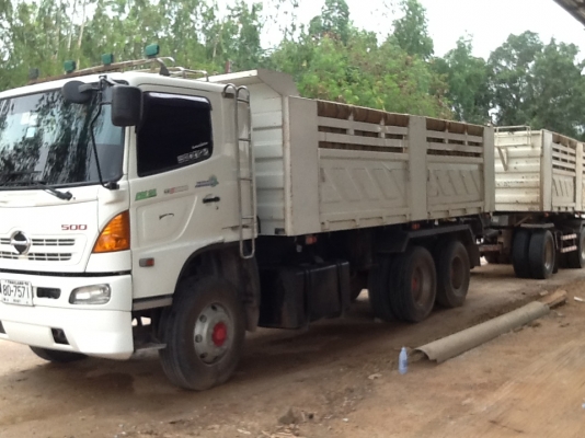 ขายhino. Mega. S500. 1A. Hi-speed. 344 ปี 53แม่ลูก ลูกปี56 ยางเต็มทุกเส้น พร้อมใช้งาน  ราคาต่อลองได้ครับ