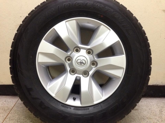 ยางใหม่ ป้ายแดง 265-65-17 บริดจสโตน เส้นละ 4,200 บาท ยางใหม่ ป้ายแดง 265-65-17 บริดจสโตน เส้นละ 4,200 บาท