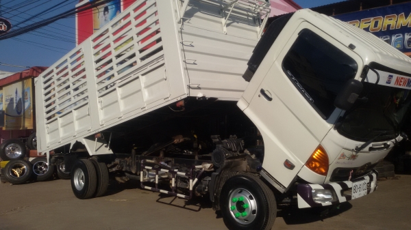 ขายรถหกล้อดั้มเกษตร เม้ก้า เอฟซี ปี50 กะบะยาว5.50 รถพร้อมใช้งาน