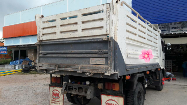 ขายรถบรรทุก 6 ล้อดัมพ์ HINO FC9J 175 แรงม้าปี 2556 ไมล์ 65000 กม.ราคา 1000000